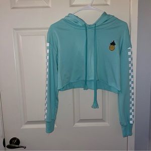 Cropped Pineapple Hoodie - Size: M